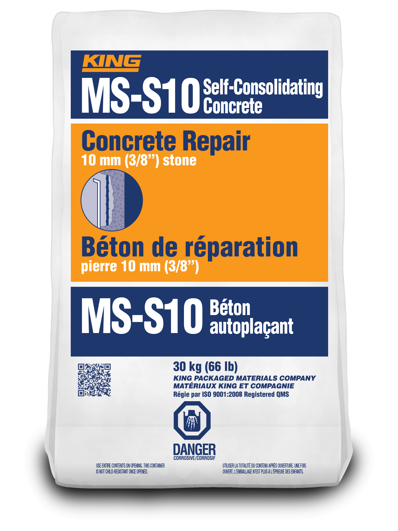 KING Béton MS-S10 autoplaçant > KING Construction Products